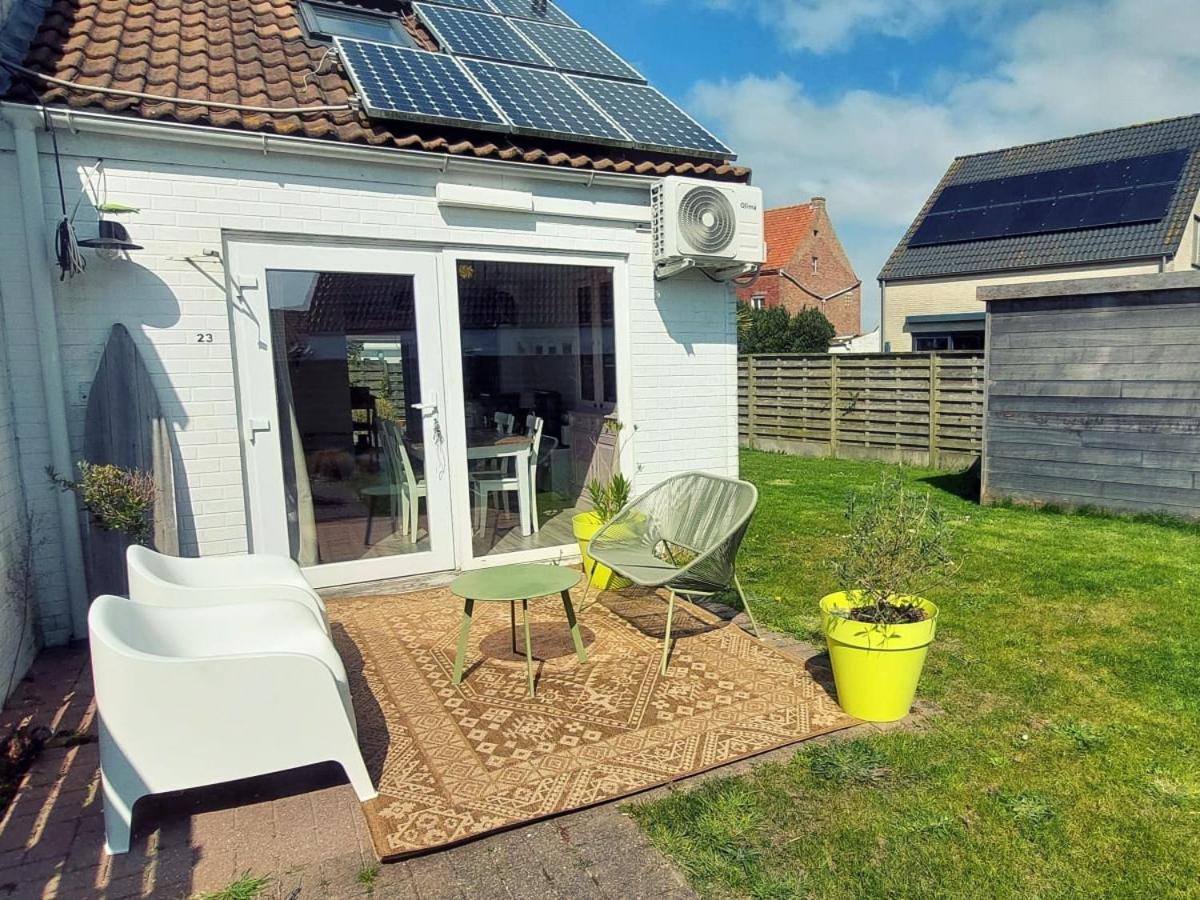 Salty - Vakantiehuisje Op De Grens Van Bredene-De Haan Exterior foto